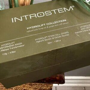 INTROSTEM HYDROLIFT COLLECTION-TRANSFORMING MASK+STEM CELL DROPS+FACE&NECK CREAM